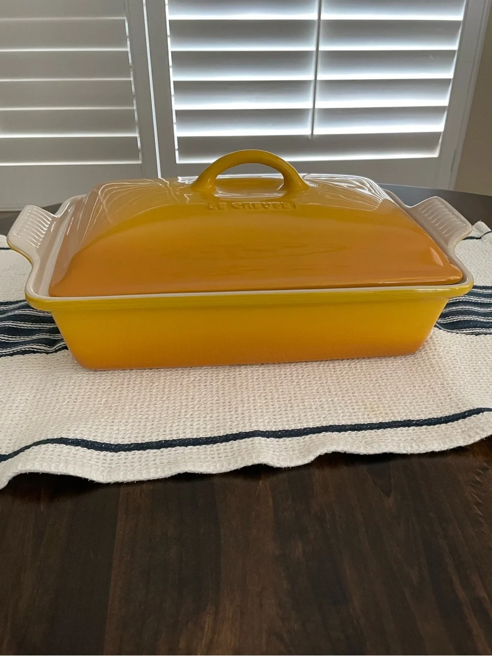 Le Creuset this rectangular